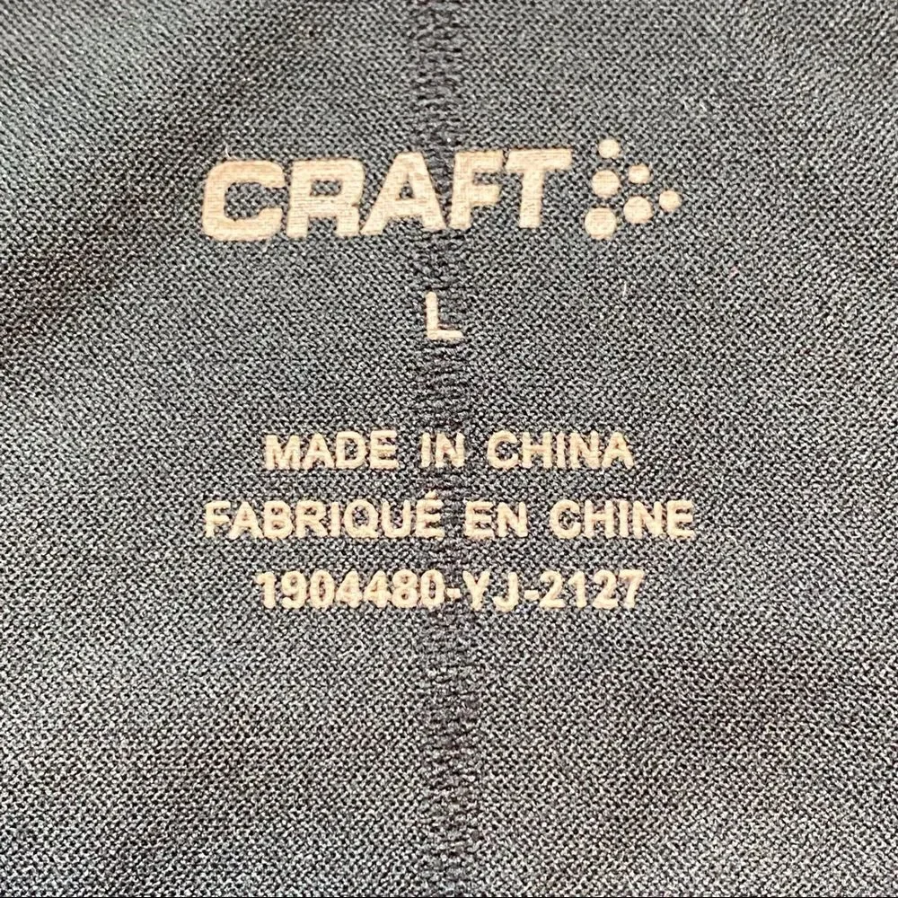 Craft Be Active Comfort 1/4 Zip Base Layer Size Large - Picture 4 of 12